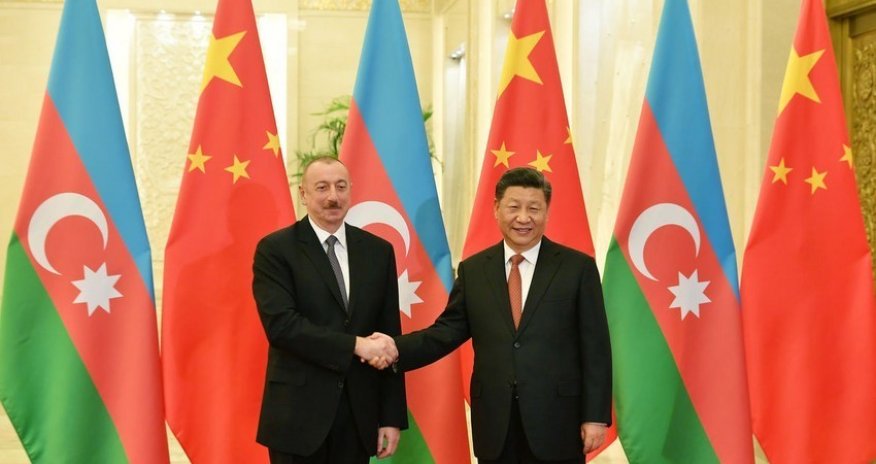 Ilham Aliyev congratulates President of China