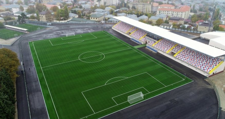 Şamaxı stadionu beynəlxalq oyunları qəbul edəcək