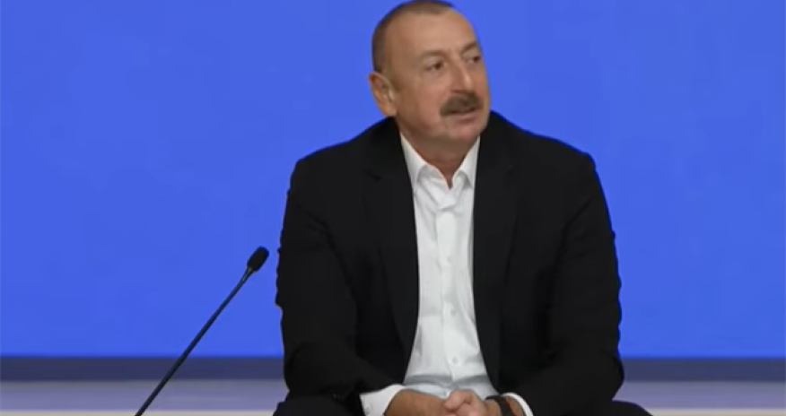 Prezident Polad Həşimovun qızı ilə danışarkən kədərləndi - VIDEO