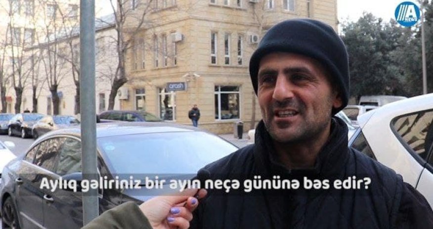 Aylıq gəliriniz bir ayın neçə gününə bəs edir?- SORĞU