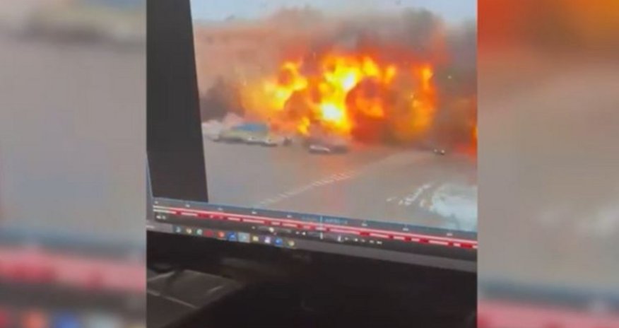 Azerbaijani consulate building safe in Kharkiv rocket attack