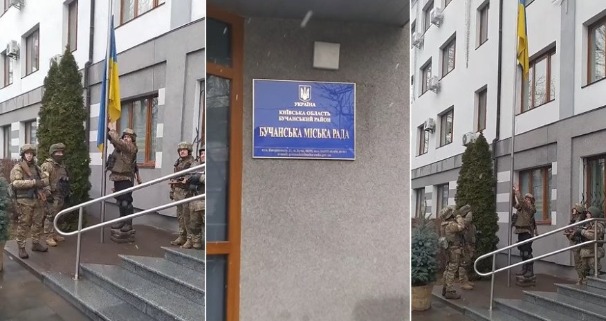 Ukrayna ordusu Buça şəhərini azad etdi -  VİDEO