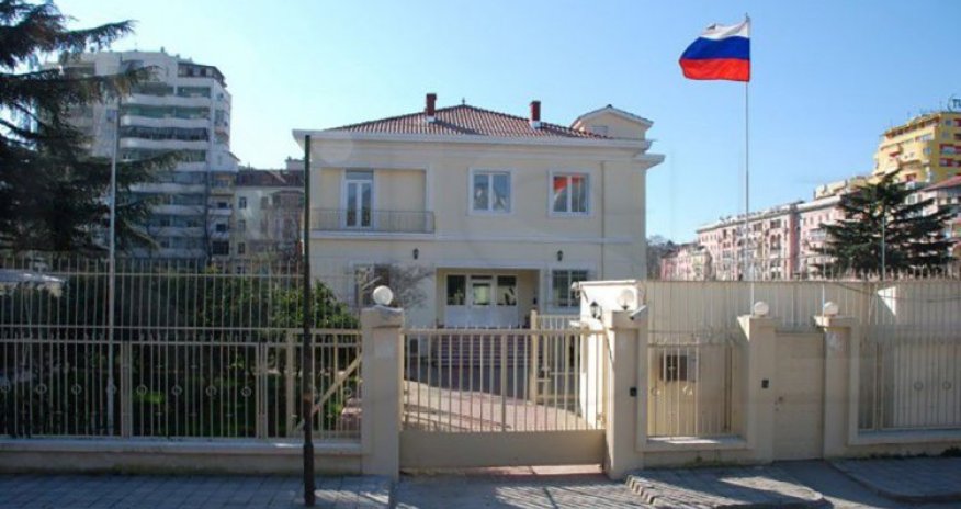 Rusiya səfirliyi önündə etiraz aksiyası - CANLI