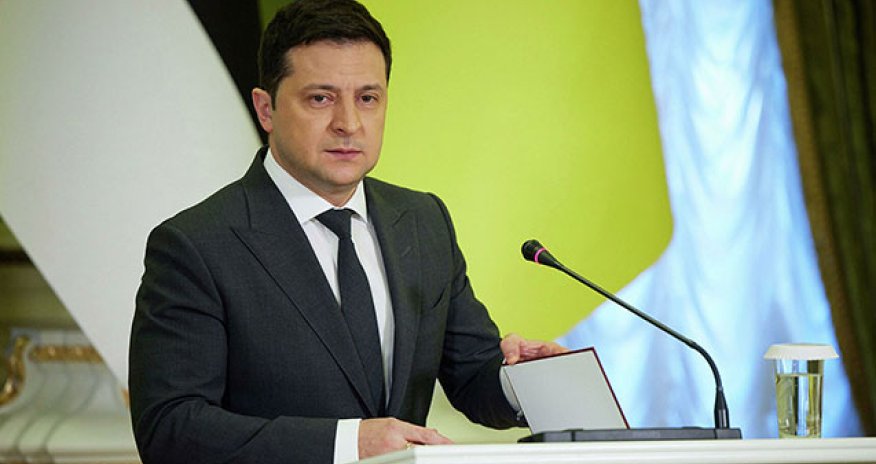 Zelenski Krım və Donbasla bağlı danışıqların mümkünlüyünü bəyan etdi