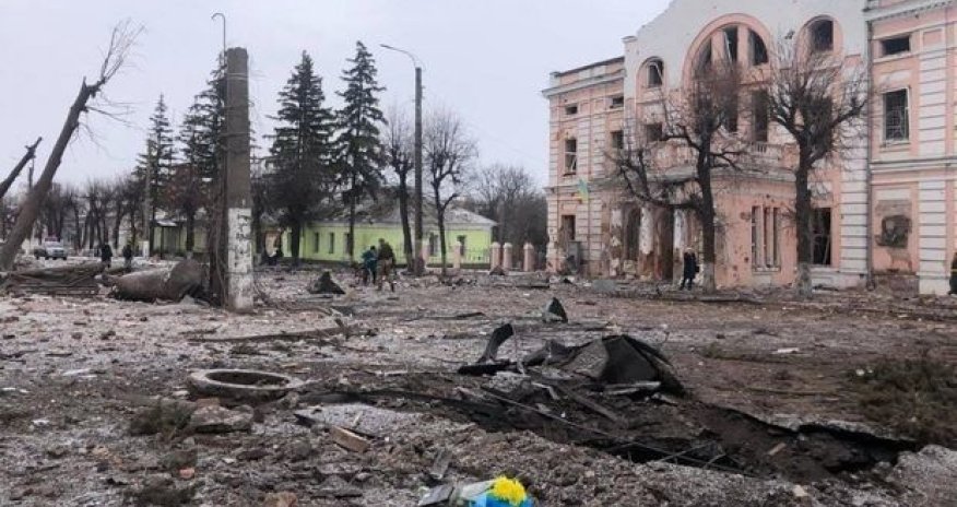 Rusiya ordusu Axtırkada yaşayış məntəqələrini vurub- Həlak olanlar var