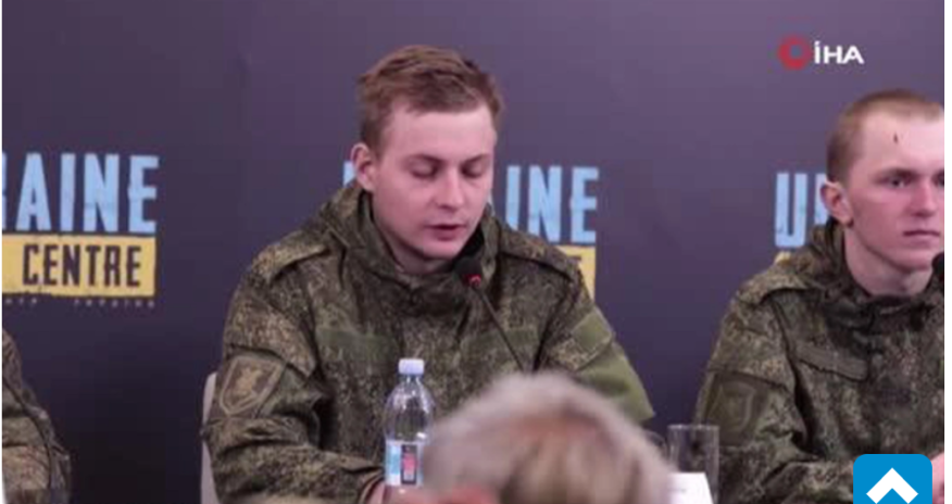 Əsir götürülən rus əsgər Putinə səsləndi: 