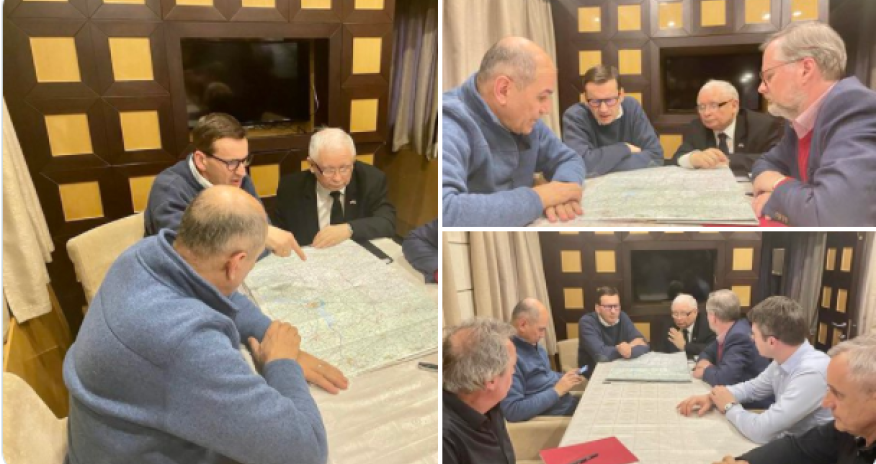 Polşa, Çexiya və Sloveniyanın baş nazirləri Kiyevə gəlib