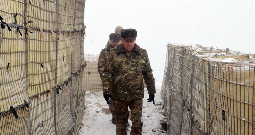 Baş qərargah rəisi qəfil Şuşa və Hadruta gedib