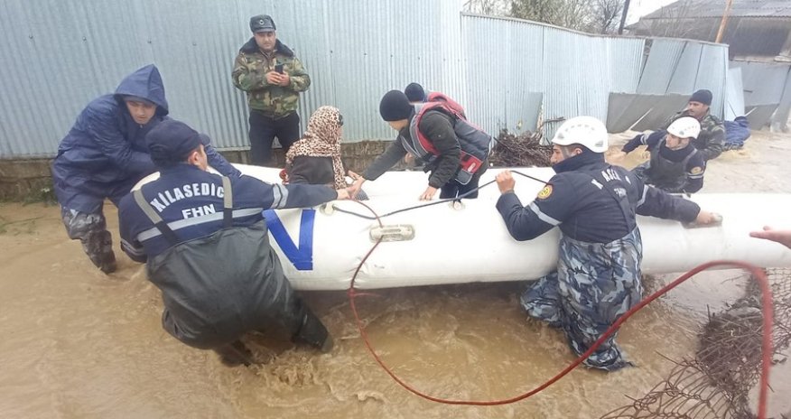 Su basmış Azərbaycan rayonlarda son vəziyyət necədir? - VİDEO