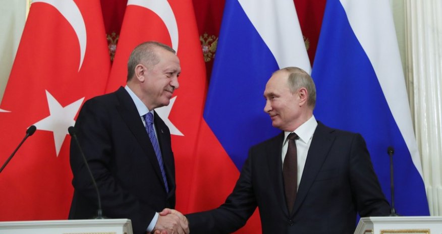 Ərdoğanla Putin arasında telefon danışığı olub