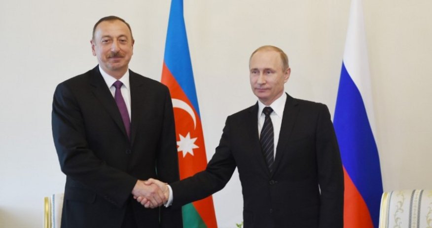 Vladimir Putin congratulates Ilham Aliyev 