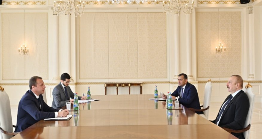 Prezident İlham Əliyev İsrail rəsmisini qəbul edib - YENİLƏNDİ