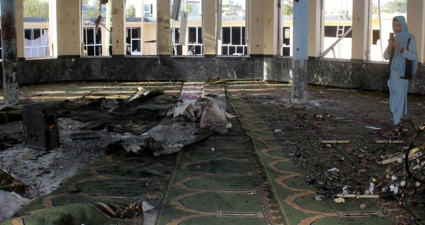 Əfqanıstanda məsciddə partlayış olub, yaralananlar var