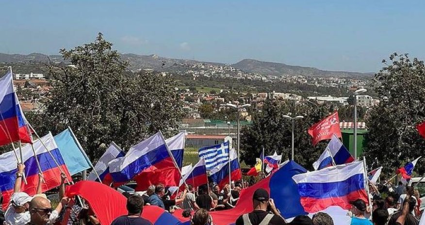 Bu ölkədə Rusiyaya dəstək mitinqi oldu