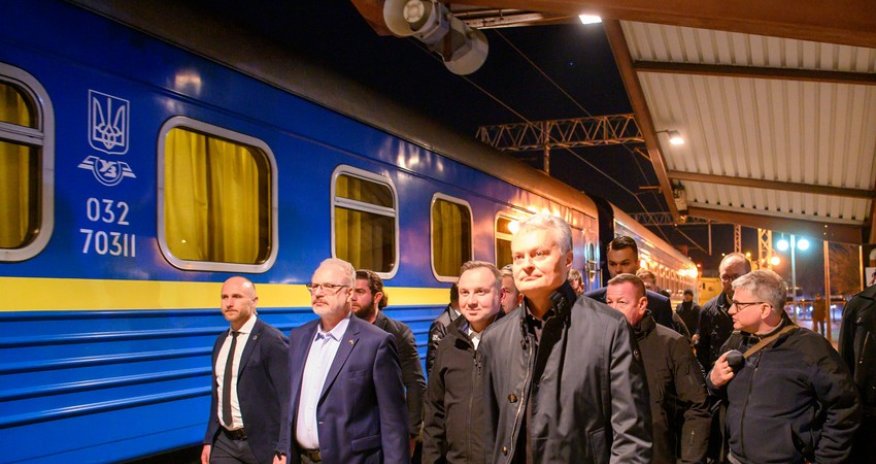 Prezidentlər Zelenski ilə görüşdü