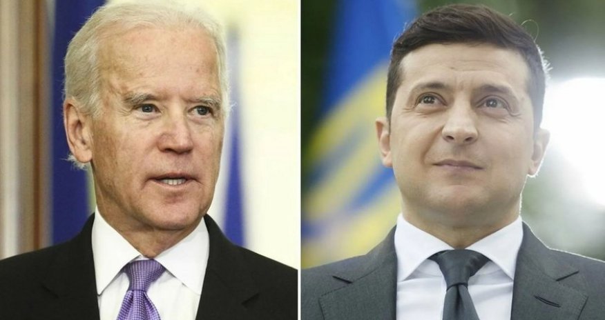 Bayden ilə Zelenski arasında telefon danışığı olub