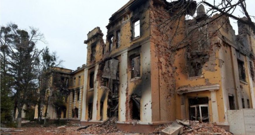 Xarkov yenə atəşə tutulub - Ölən və yaralılar var