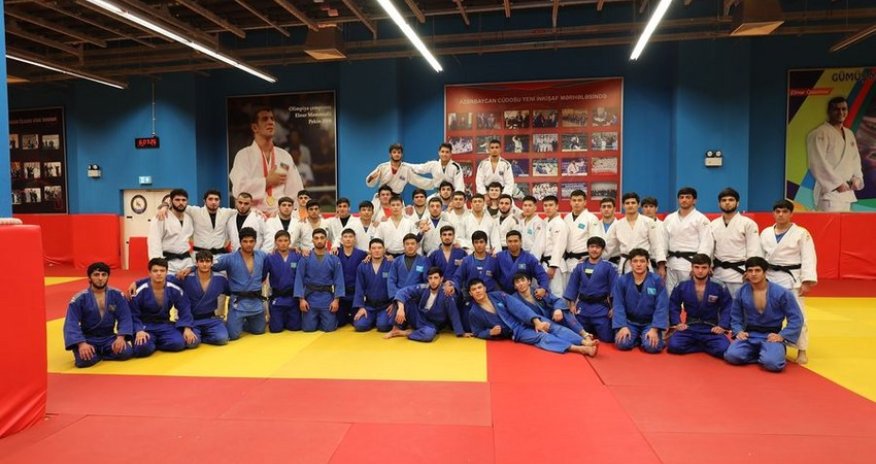 Qazaxıstan cüdoçuları Bakıda təlim-məşq toplanışına başlayıb