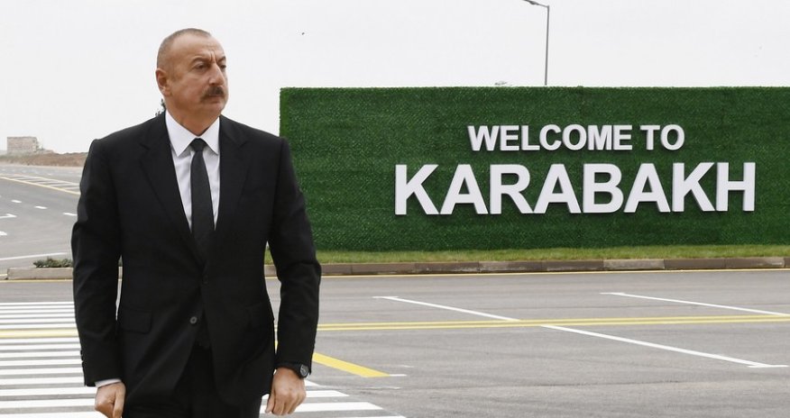 Prezident Füzulidə su anbarlarında aparılacaq təmir işləri ilə tanış olub