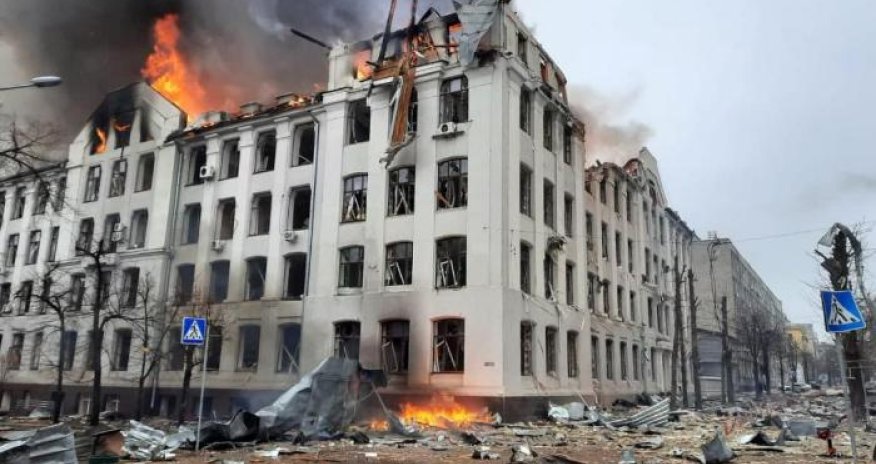 Xarkovda şiddətli döyüşlər gedir - Ukrayna KİV