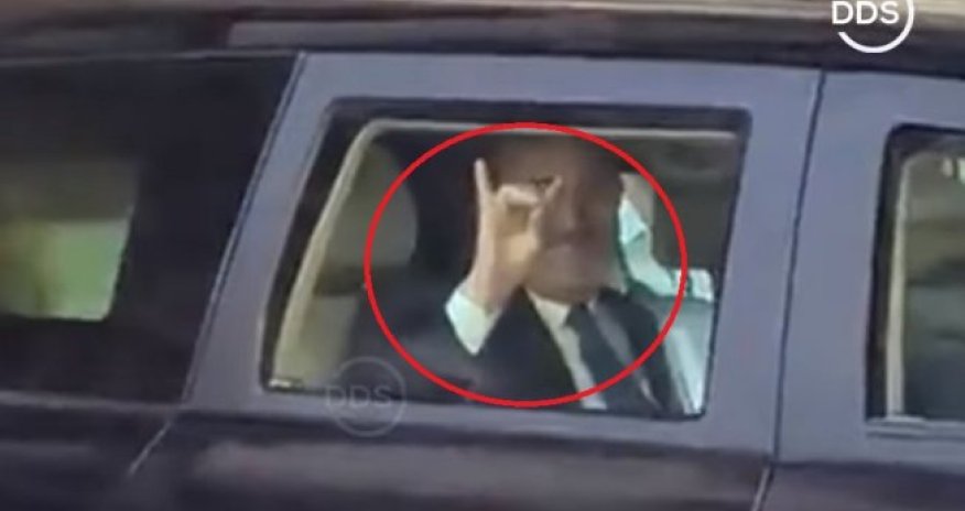 Cavuşoğlu ermənilərə “Bozqurd” işarəsi ilə cavab verdi - Video