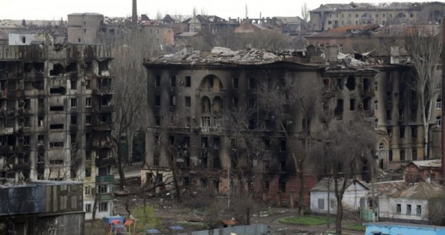 Mariupolda 100 mindən çox insan mühasirədə qalıb