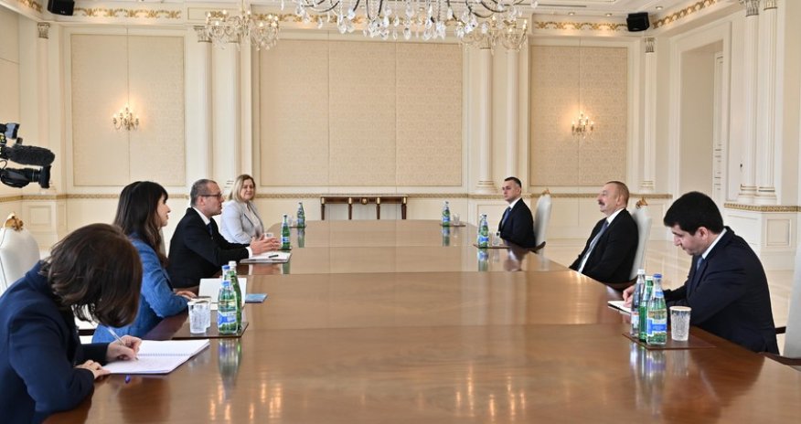 İlham Əliyev ÜST-nin Avropa üzrə regional direktorunu qəbul edib