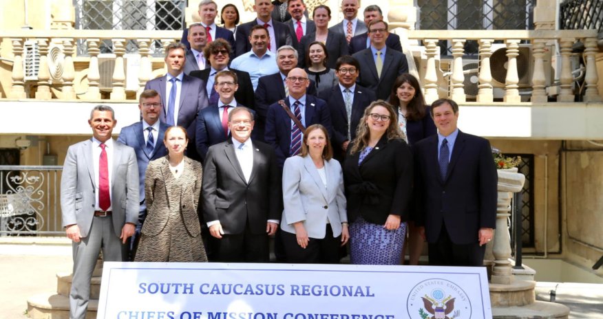 ABŞ-ın Azərbaycan, Gürcüstan və Ermənistandakı səfirləri Bakıda görüşüb