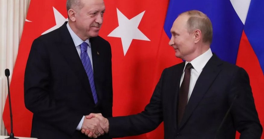 Ərdoğan və Putin telefonla danışıblar