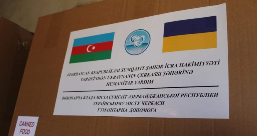 Sumqayıtdan Ukraynaya yardım - Səfirdən paylaşım