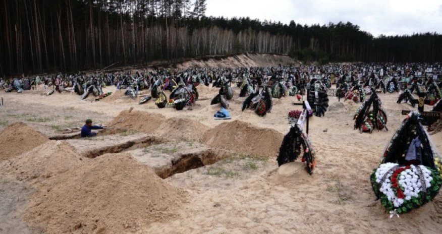 Kiyevdə 1200-dən çox insanın cəsədi tapıldı