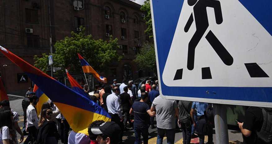 Ermənistan müxalifəti bu gün də aksiya keçirir