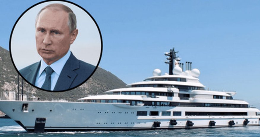 İtaliyada həbs qoyulan 700 milyonluq yaxta Putinindir?