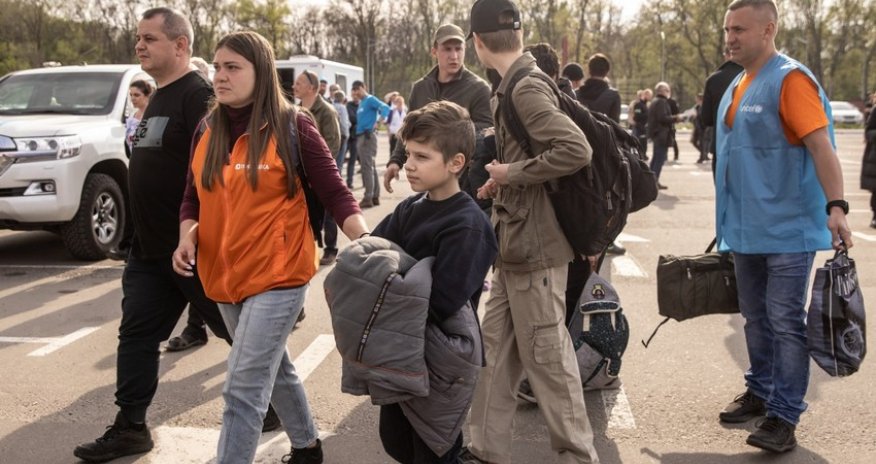 “Azovstal”dakı bütün uşaq, qadın və qocalar təxliyə edilib