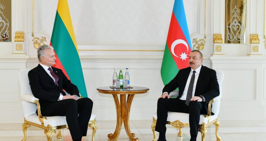 Azərbaycan və Litva prezidentlərinin müzakirə etdiyi məsələlər açıqlanıb