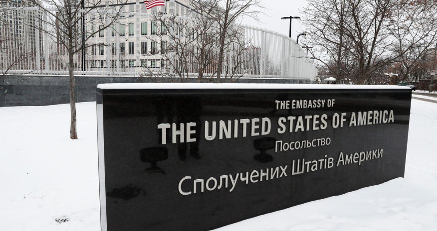 ABŞ Kiyevdəki səfirliyinin işini bərpa edir