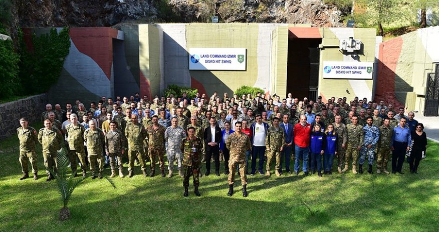 Azərbaycan hərbçiləri Türkiyədə beynəlxalq təlimdə iştirak edirlər