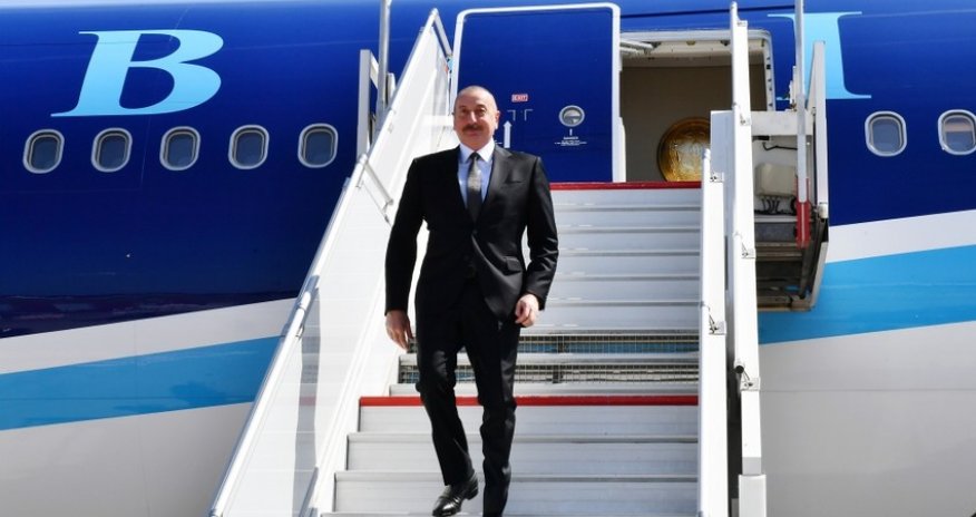 Prezident İlham Əliyev Brüsselə səfərə gedib