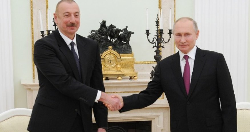 Putin İlham Əliyevi təbrik etdi