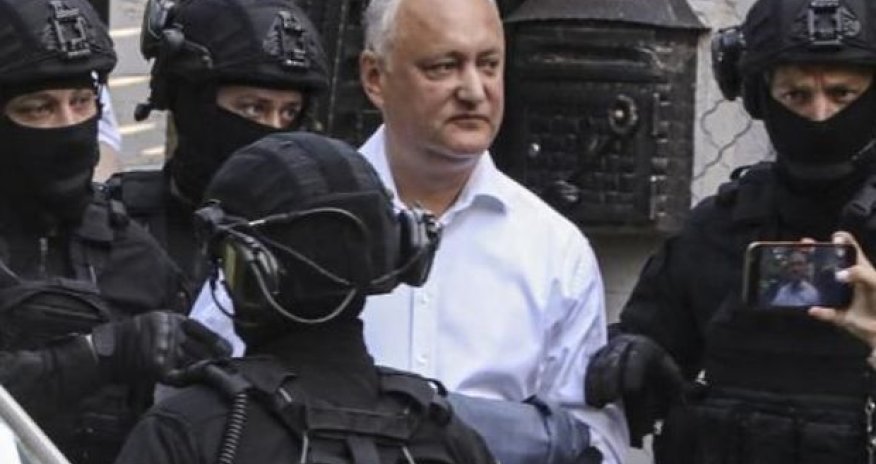 Moldovanın keçmiş prezidenti 30 sutkalıq ev dustaqlığına buraxıldı