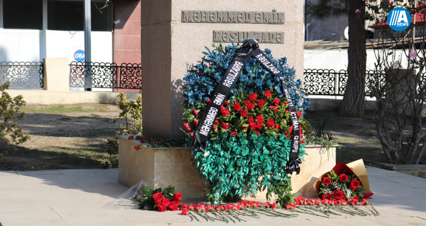 Vətəndaşlar, müxalifət və digər partiyalar Rəsulzadə abidəsini ziyarət edir - CANLI YAYIM