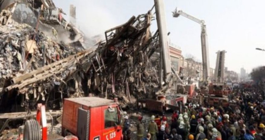 İranda binanın çökməsi nəticəsində ölənlərin sayı 31 nəfərə çatıb
