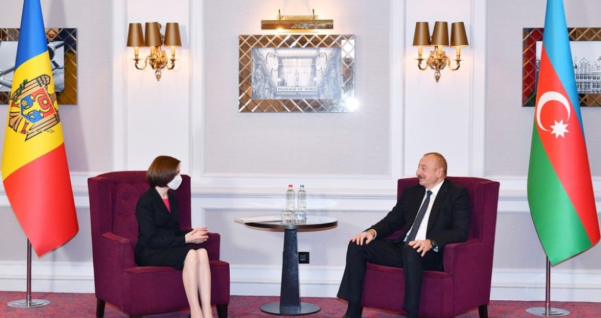 Maya Sandu Azərbaycan Prezidentinə təşəkkür edib