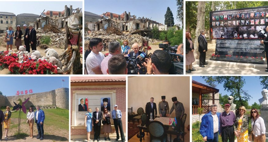 Kanada nümayəndə heyəti Gəncə və Şuşada olub