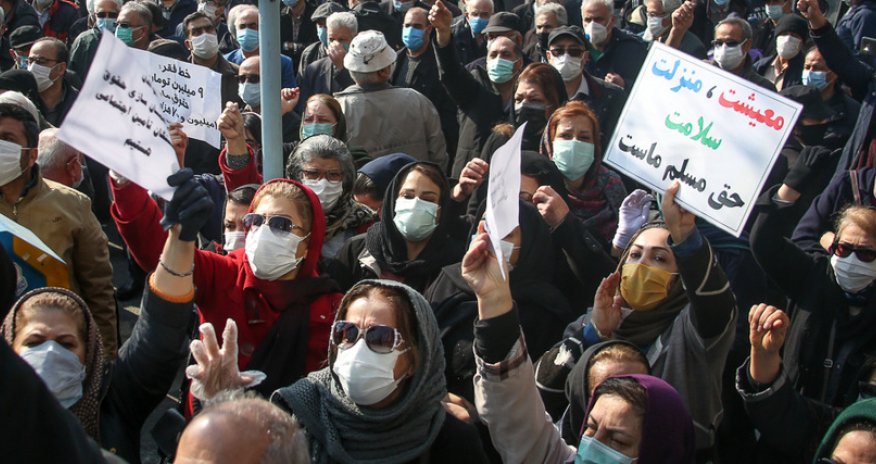 İranda bu dəfə pensiyaçılar etiraza QALXDI