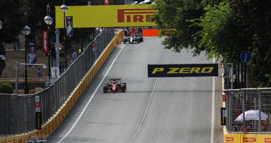 Formula 1 teams arrive in Baku