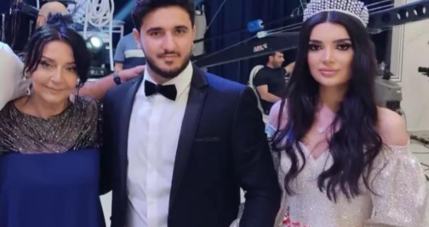 Həmidə Ömərovanın oğlunun toyundan görüntülər - FOTOLAR