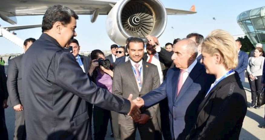 Maduronun Azərbaycana səfəri başa çatdı