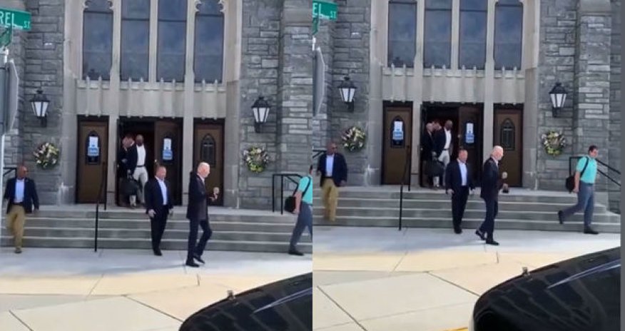 Bayden jurnalistlərrin qarşısında atılıb-düşdü - VİDEO