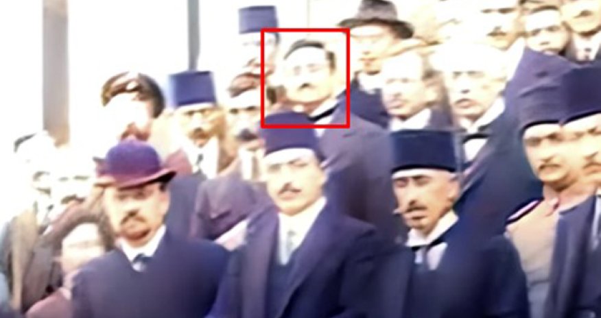 Rəsulzadənin yer aldığı video gündəm oldu - Konfransdan arxiv kadr